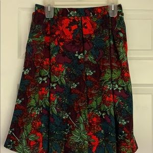 Gorgeous Floral Lularoe Madison Skirt